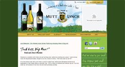 Desktop Screenshot of muttlynchwinery.com